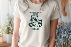 I’ve Processed This Emotion I Hate It SVG, Funny Raccoon PNG Product Image 2