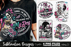 Antisocial Sarcastic PNG Funny Sublimation 4 Designs Product Image 2