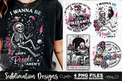 Antisocial Sarcastic PNG Funny Sublimation 4 Designs Product Image 4