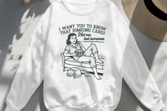 Someone Cares Not Me SVG PNG | Funny Introvert Clipart Print Product Image 2