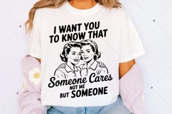 I Want You To Know That Someone Cares SVG PNG, Vintage Product Image 2