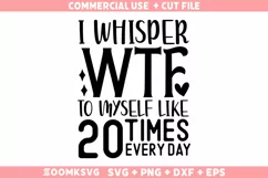 Sarcastic SVG, Funny SVG, Funny Quotes SVG, Funny Mug SVG Product Image 2