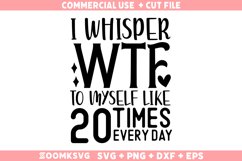 Sarcastic SVG Bundle | Funny SVG Bundle | Funny t shirt SVG Product Image 7