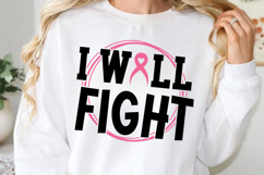 I will fight SVG, Cancer Awareness SVG Product Image 1