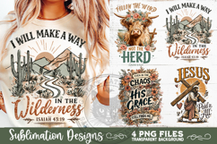 Christian Sublimation PNG Faith Sublimation 4 Designs Product Image 8