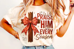 I Will Praise Him Valentine's Day PNG, Love Like Jesus PNG Product Image 1