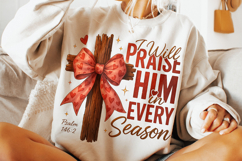 I Will Praise Him Valentine's Day PNG, Love Like Jesus PNG Product Image 2