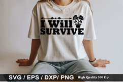 House Plant SVG Design - I Will Survive Product Image 5