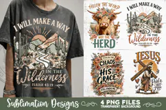 Christian Sublimation PNG Faith Sublimation 4 Designs Product Image 10