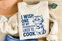 I Wish One of My Personalities Liked to Cook SVG Product Image 2