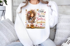 I Wish You A Day Filled With Smiles And Sunshine PNG Product Image 2