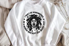 Feminist Medusa SVG PNG | Empowerment Sublimation Design Product Image 2