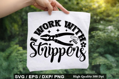 I Work With Strippers - Electrician SVG Design Product Image 1