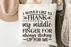 I Would Like To Thank SVG, Sarcastic SVG Design Product Image 3