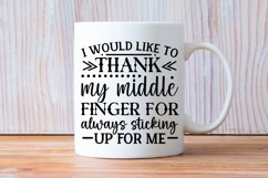 I Would Like To Thank SVG, Sarcastic SVG Design Product Image 2