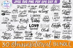 Inspirational Quotes Svg | Motivational Quotes Svg Product Image 1