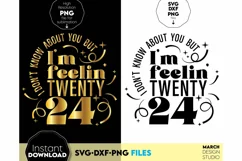 New Year Shirt SVG PNG | 2024 SVG | New Year sublimation PNG Product Image 2