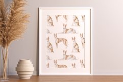 Ibizan Hound dog seamless patterns Product Image 3