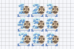 Ice Age Topper numbers 3D SVG Product Image 2