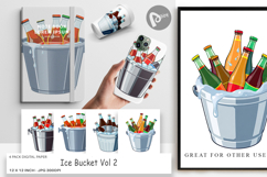 Digital Paper Ice Bucket Product Image 1