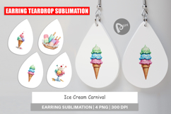 Earring Carnival Ice Cream Product Image 1