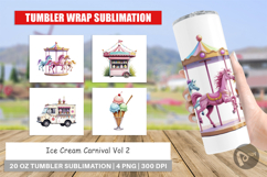 Tumbler Carnival Ice Cream Product Image 1
