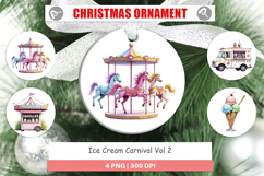 Ornament Carnival Ice Cream Product Image 1