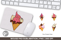 Mouse Pad Ice Cream Cone Product Image 1