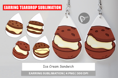 Earring Ice Cream Cookie Product Image 1