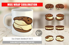 Mug Wrap Ice Cream Cookie Product Image 1