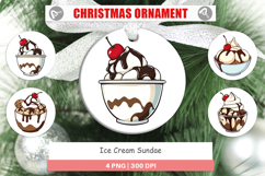 Ornament Sundae Delight Product Image 1