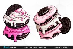 Ice Cream Watercolor Clipart Product Image 1