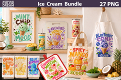 Ice Cream Bundle | Summer Desert Sublimation Product Image 1
