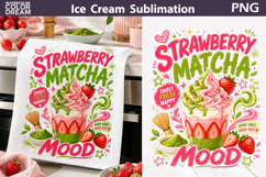 Lavender Honey Ice Cream | Wall Art Sublimation Product Image 1