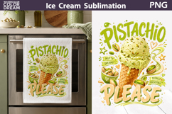 Ice Cream Quote Bundle | Summer Fruit Desert Sublimation Product Image 7