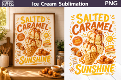 Ice Cream Quote Bundle | Summer Fruit Desert Sublimation Product Image 6