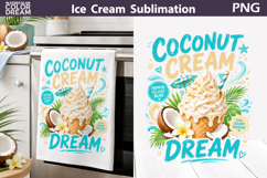 Ice Cream Quote Bundle | Summer Fruit Desert Sublimation Product Image 3