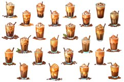 Iced Coffee Clipart Bundle / Iced Coffee Illustrations Product Image 1
