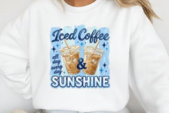 Iced Coffee And Sunshine PNG Product Image 2