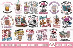 Iced Coffee Mental Health Png Bundle Product Image 2