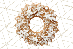 Gingerbread Clip Art PNG, Christmas Ornament Icons Clipart Product Image 2
