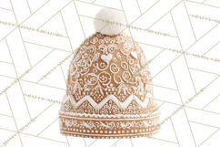 Gingerbread Clip Art PNG, Christmas Ornament Icons Clipart Product Image 3