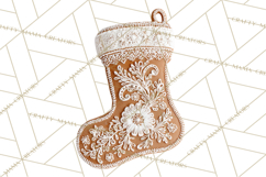 Gingerbread Clip Art PNG, Christmas Ornament Icons Clipart Product Image 2