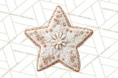 Gingerbread Clip Art PNG, Christmas Ornament Icons Clipart Product Image 5