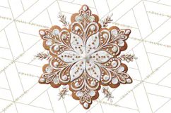 Gingerbread Clip Art PNG, Christmas Ornament Icons Clipart Product Image 2