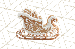 Gingerbread Clip Art PNG, Christmas Ornament Icons Clipart Product Image 3