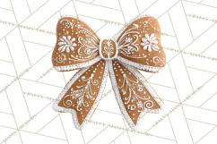 Gingerbread Clip Art PNG, Christmas Ornament Icons Clipart Product Image 3
