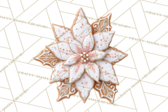 Gingerbread Clip Art PNG, Christmas Ornament Icons Clipart Product Image 4