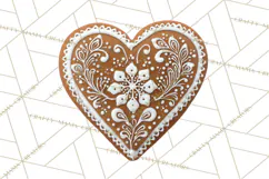 Gingerbread Clip Art PNG, Christmas Ornament Icons Clipart Product Image 2