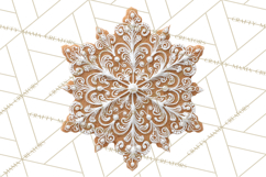 Gingerbread Clip Art PNG, Christmas Ornament Icons Clipart Product Image 5